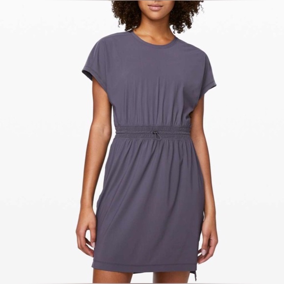 lululemon athletica Dresses & Skirts - 🌼Lululemon Throw It On Dress in Moonwalk size 6